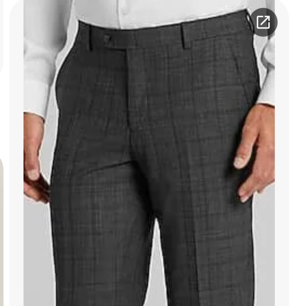 🍂 NWOT EXPRESS MENS SIZE 28x30 PLAID DRESS PANTS